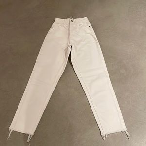 Zara white jeans